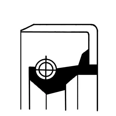 Bague d'étanchéité, différentiel CORTECO 19035144B