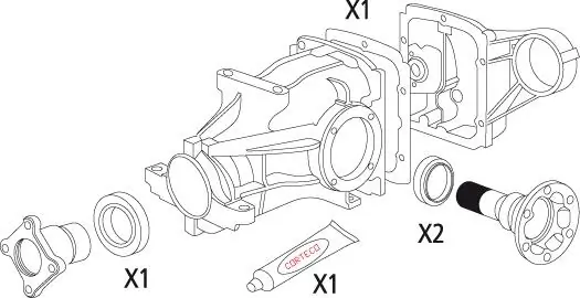 Gasket Set, differential