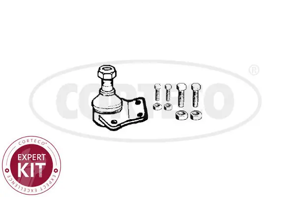 Rotule de suspension CORTECO 49395741