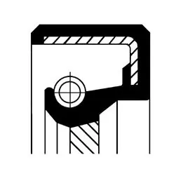 Bague d'étanchéité, vilebrequin CORTECO 15030307B