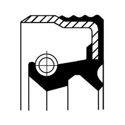 Bague d'étanchéité, moyeu de roue CORTECO 12018888B