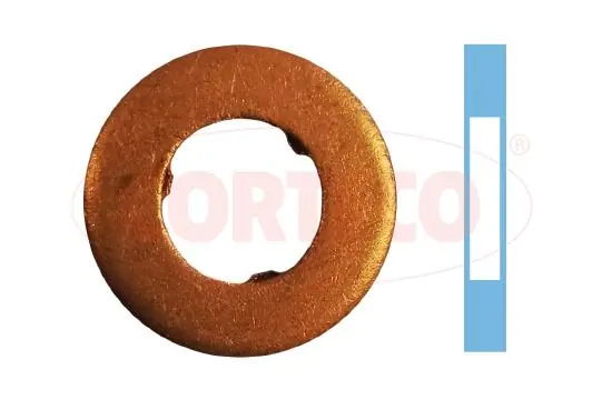 Bague d'étanchéité, porte-injecteur CORTECO 49430685