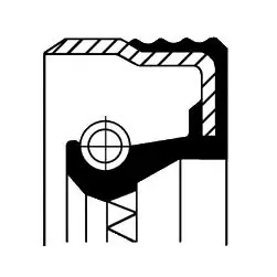 Bague d'étanchéité, différentiel CORTECO 12017376B