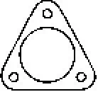 Joint d'étanchéité, tuyau d'échappement CORTECO 027397H