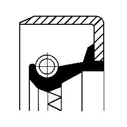 Bague d'étanchéité, différentiel CORTECO 12012549B