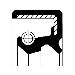 Bague d'étanchéité, moyeu de roue CORTECO 19016619B