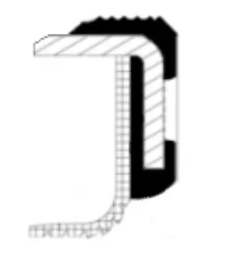 Bague d'étanchéité, vilebrequin CORTECO 19036653B