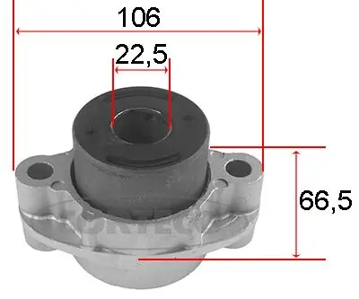 Suspension, bras de liaison CORTECO 80001520