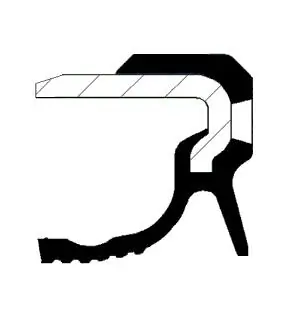 Bague d'étanchéité, vilebrequin CORTECO 49381130