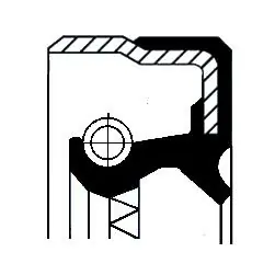 Bague d'étanchéité, différentiel CORTECO 01031574B