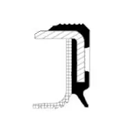 Bague d'étanchéité, vilebrequin CORTECO 20033887B