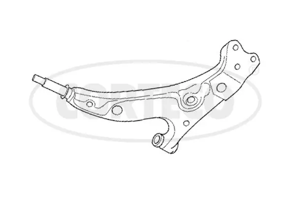 Bras de liaison, suspension de roue CORTECO 49397501