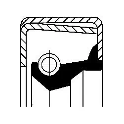 Bague d'étanchéité, différentiel CORTECO 01032338B