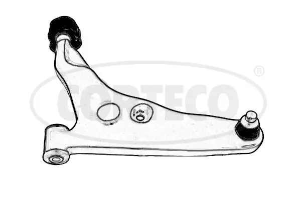 Bras de liaison, suspension de roue CORTECO 49398975