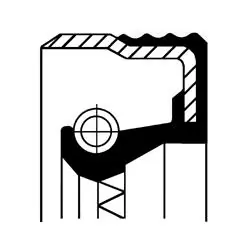 Bague d'étanchéité, différentiel CORTECO 12016835B