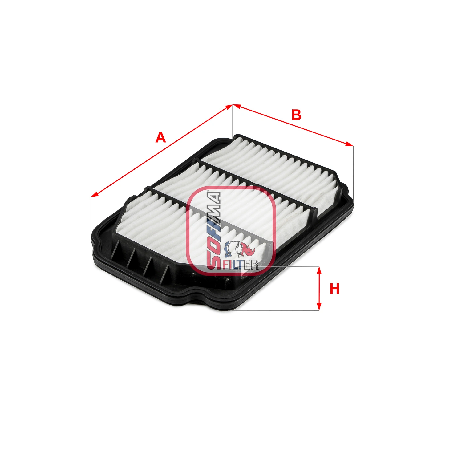 Filtre à air SOFIMA S 3676 A