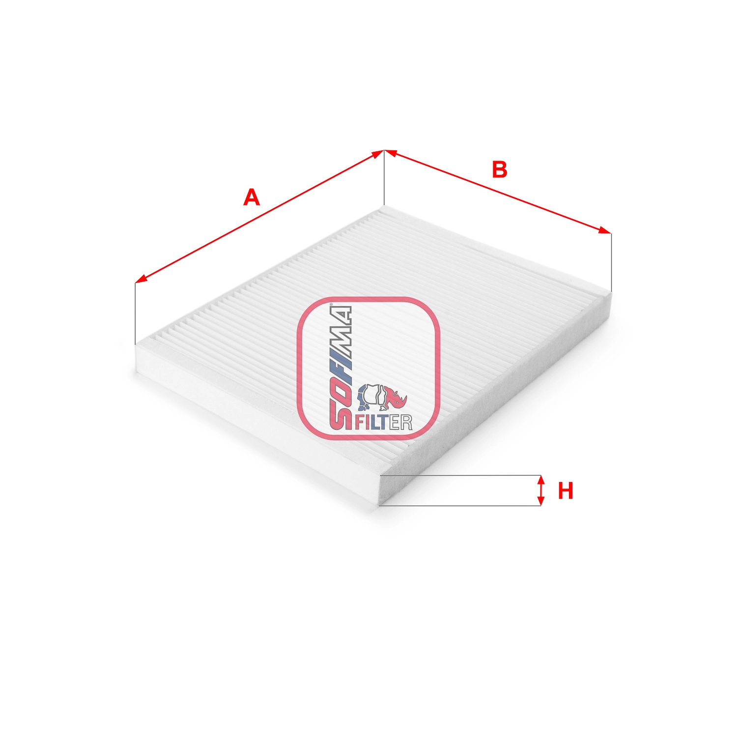 Filtre, air de l'habitacle SOFIMA S 3052 C