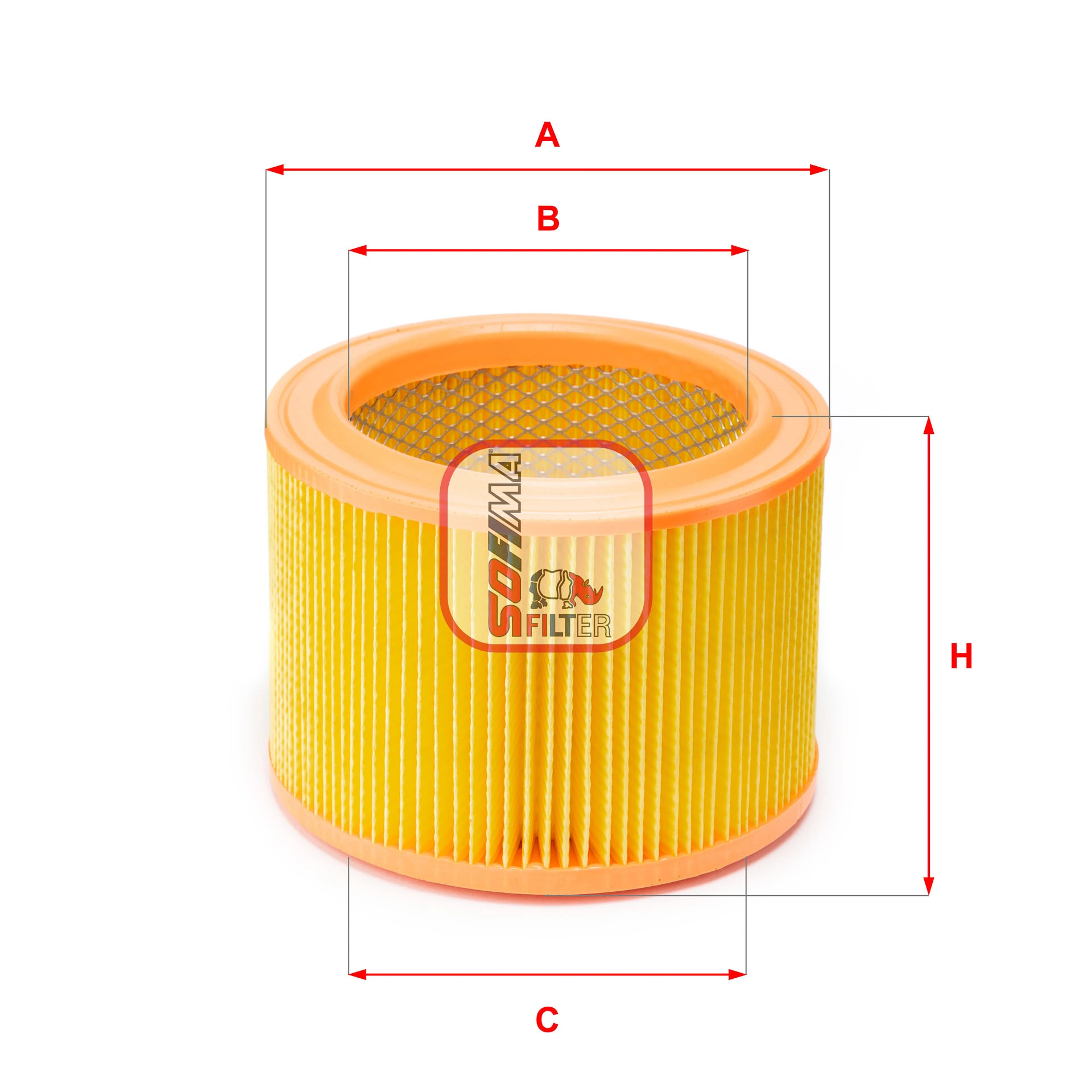 Filtre à air SOFIMA S 7271 A