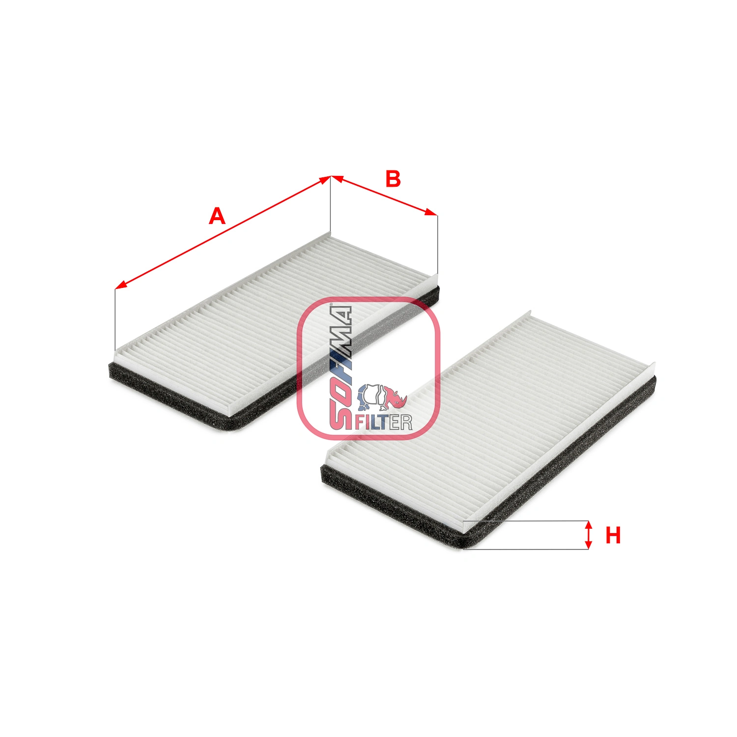 Filtre, air de l'habitacle SOFIMA S 3310 C