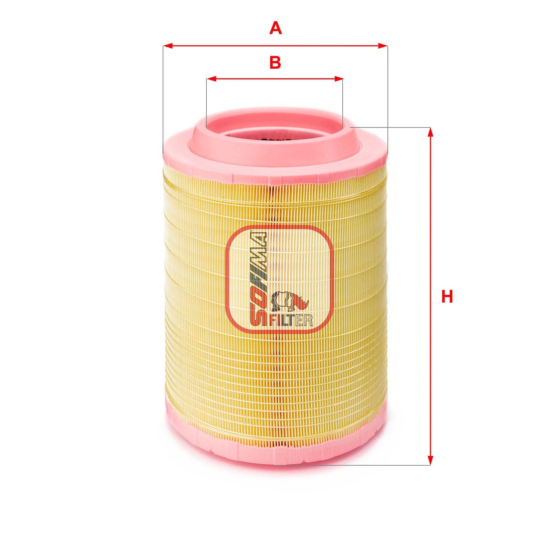 Filtre à air SOFIMA S 7625 A
