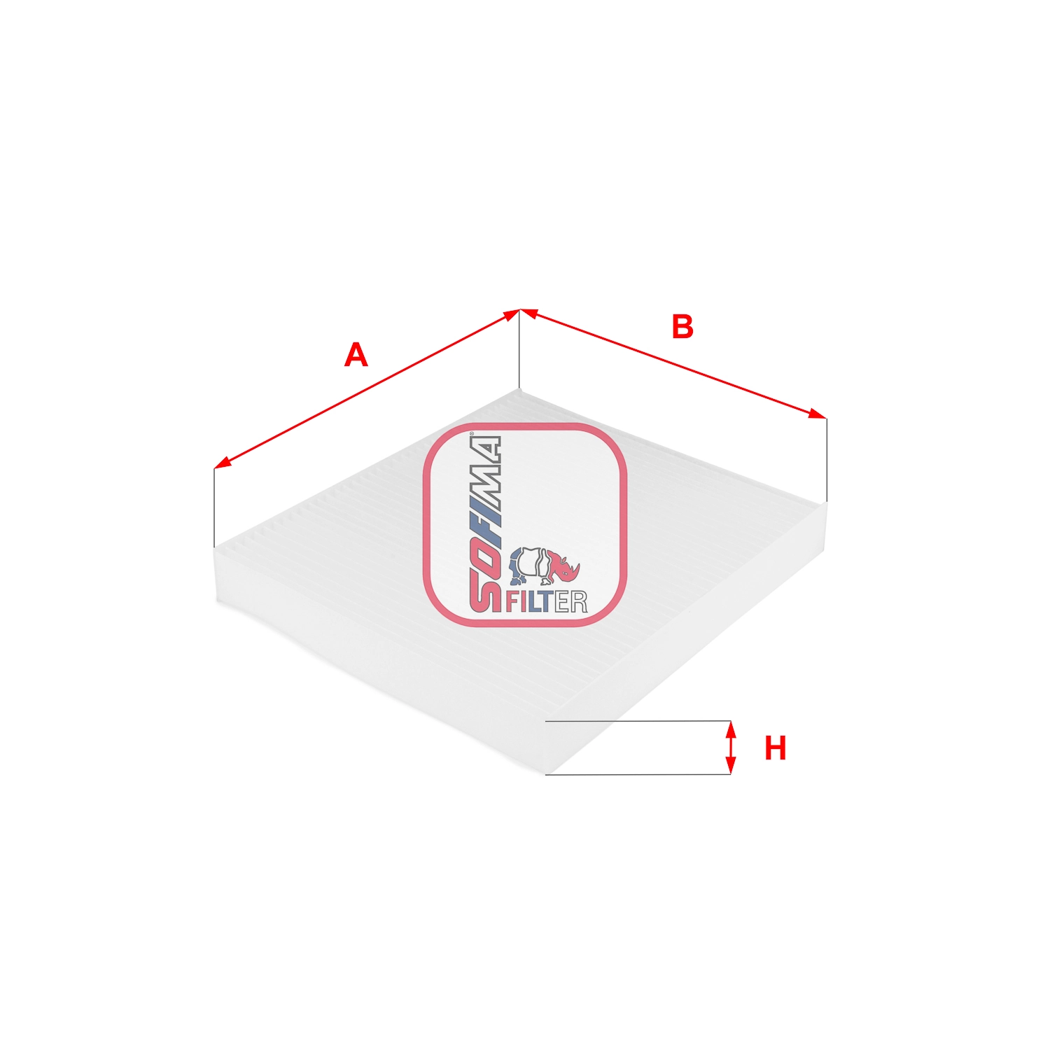 Filtre, air de l'habitacle SOFIMA S 3031 C