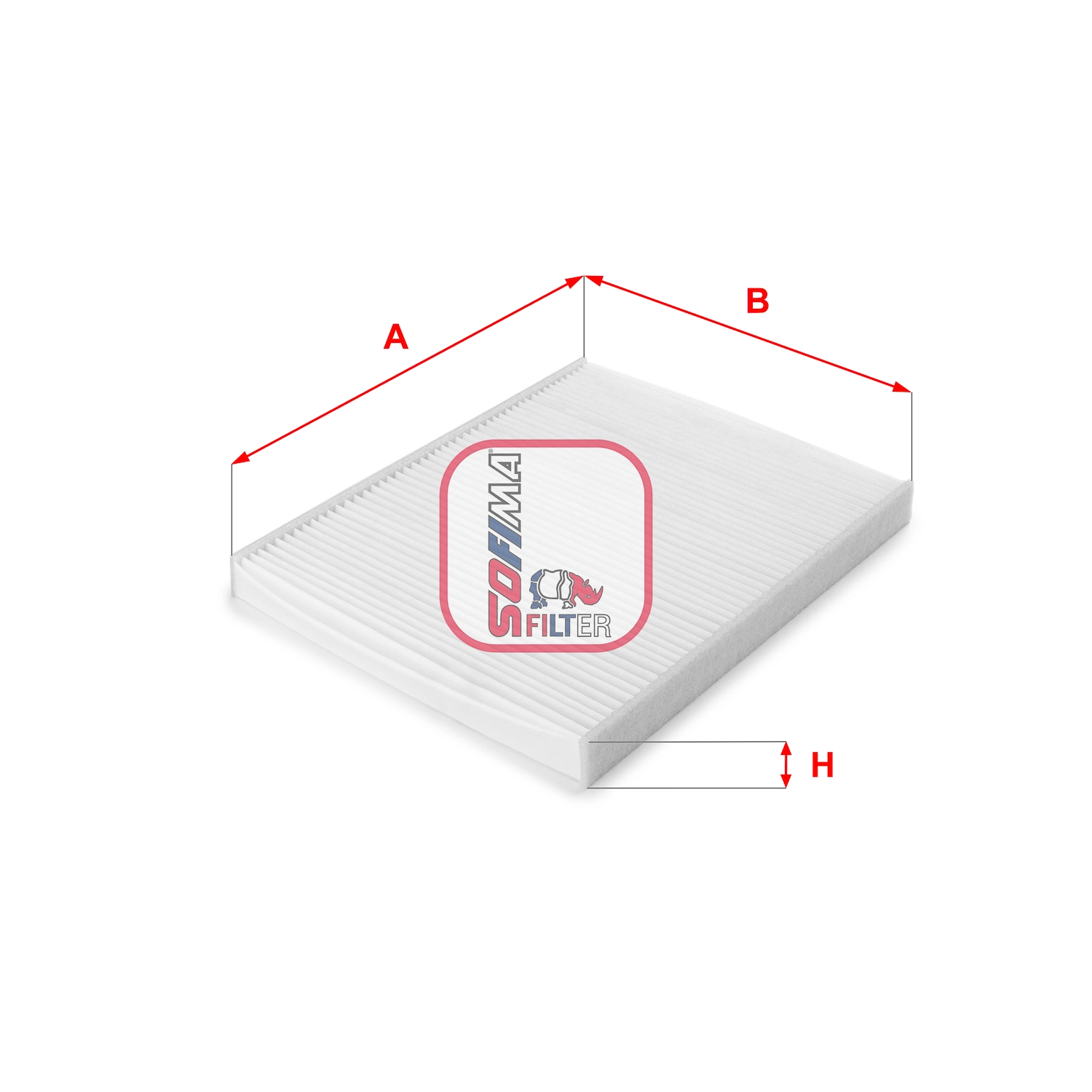 Filtre, air de l'habitacle SOFIMA S 3207 C