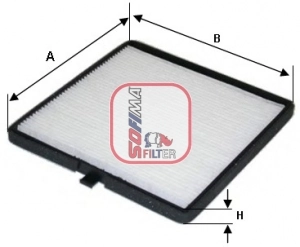 Filtre, air de l'habitacle SOFIMA S 3126 C