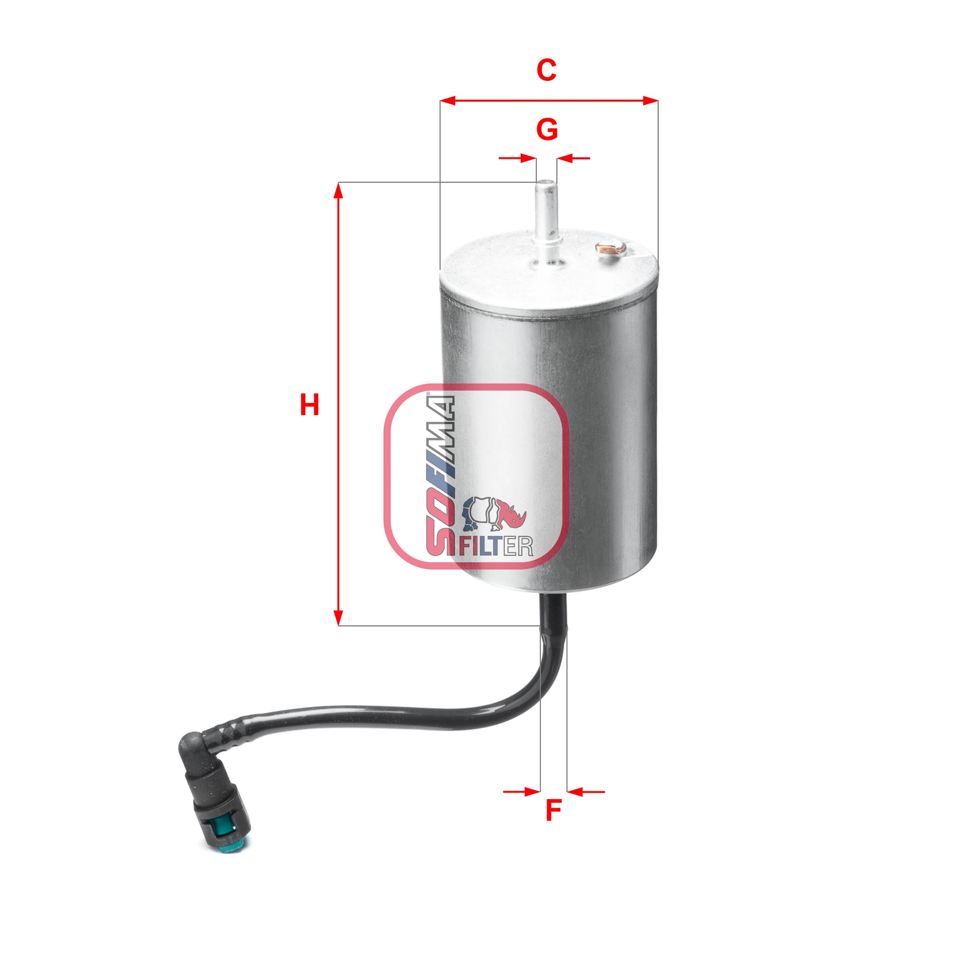 Filtre à carburant SOFIMA S 1A06 B