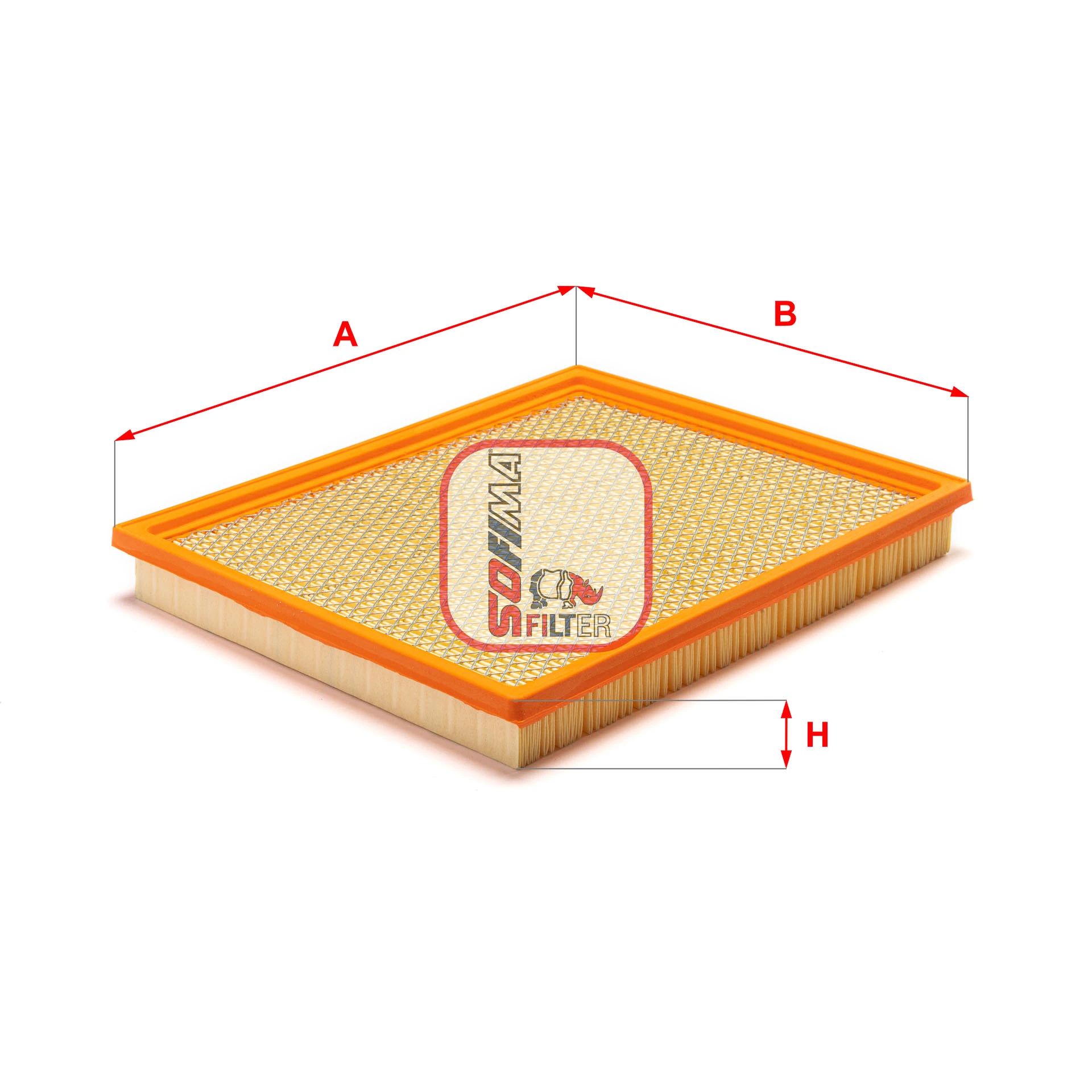 Filtre à air SOFIMA S 3284 A