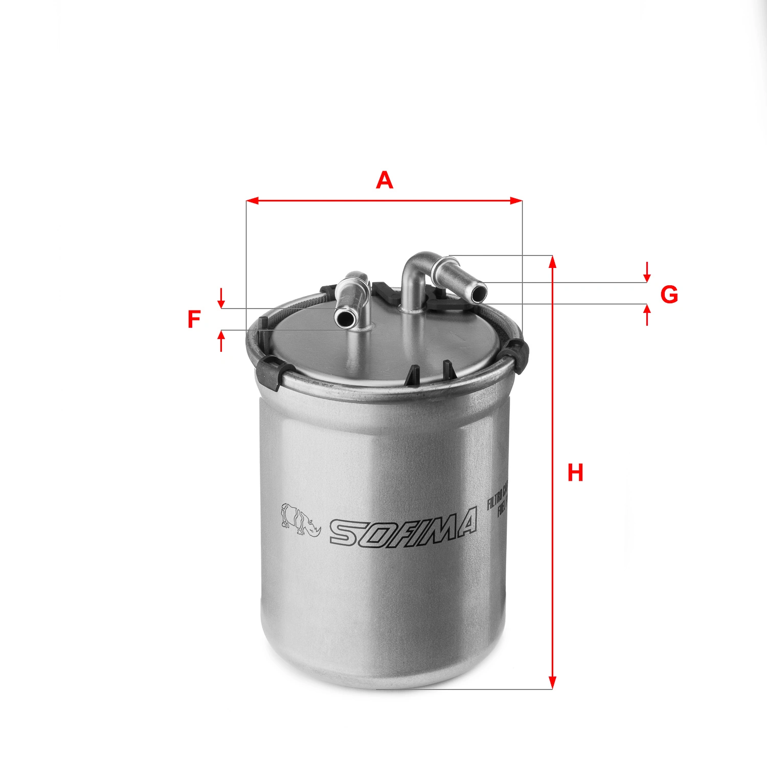 Filtre à carburant SOFIMA S 4016 NR