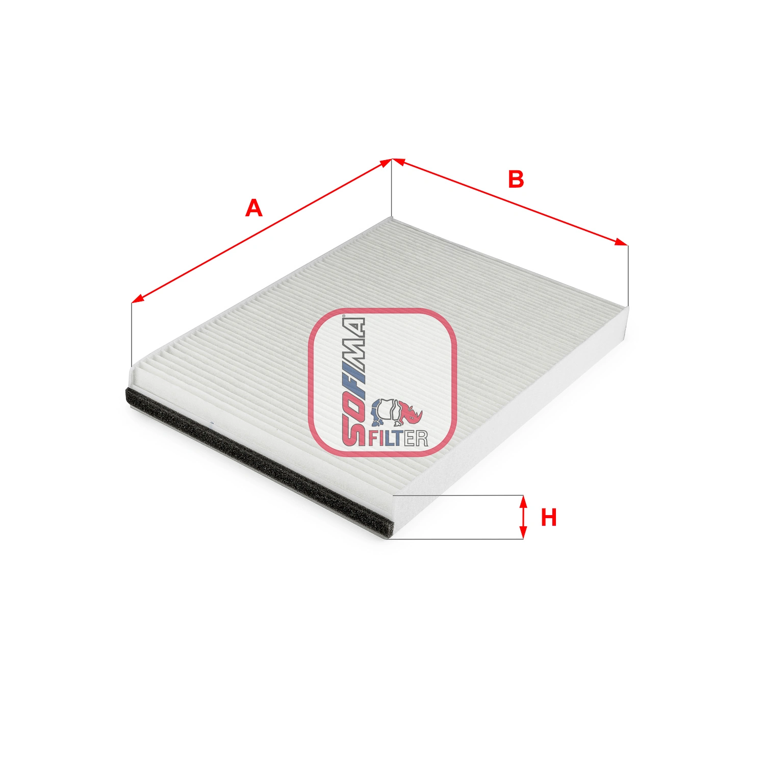 Filtre, air de l'habitacle SOFIMA S 3324 C