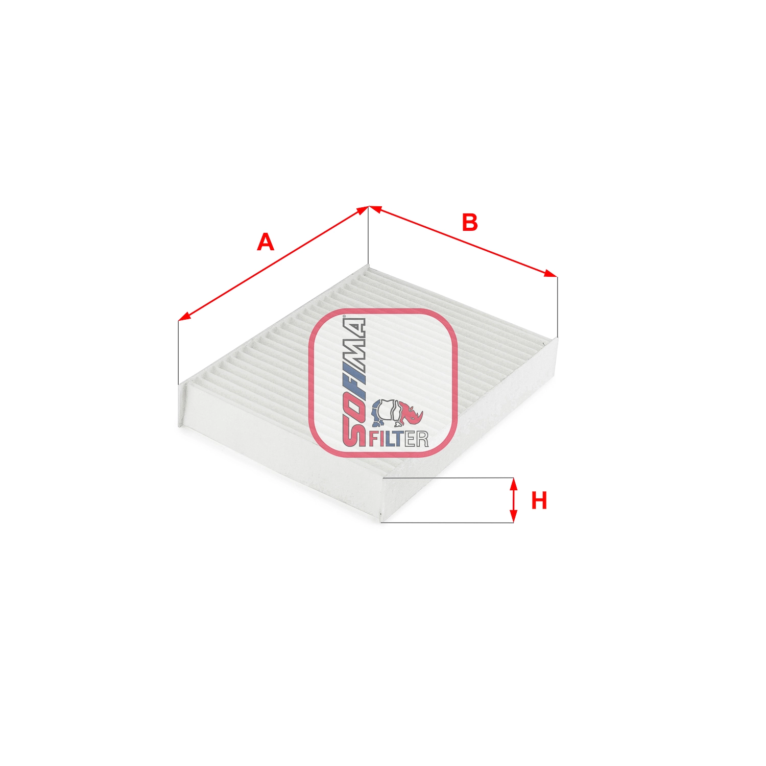 Filtre, air de l'habitacle SOFIMA S 3299 C