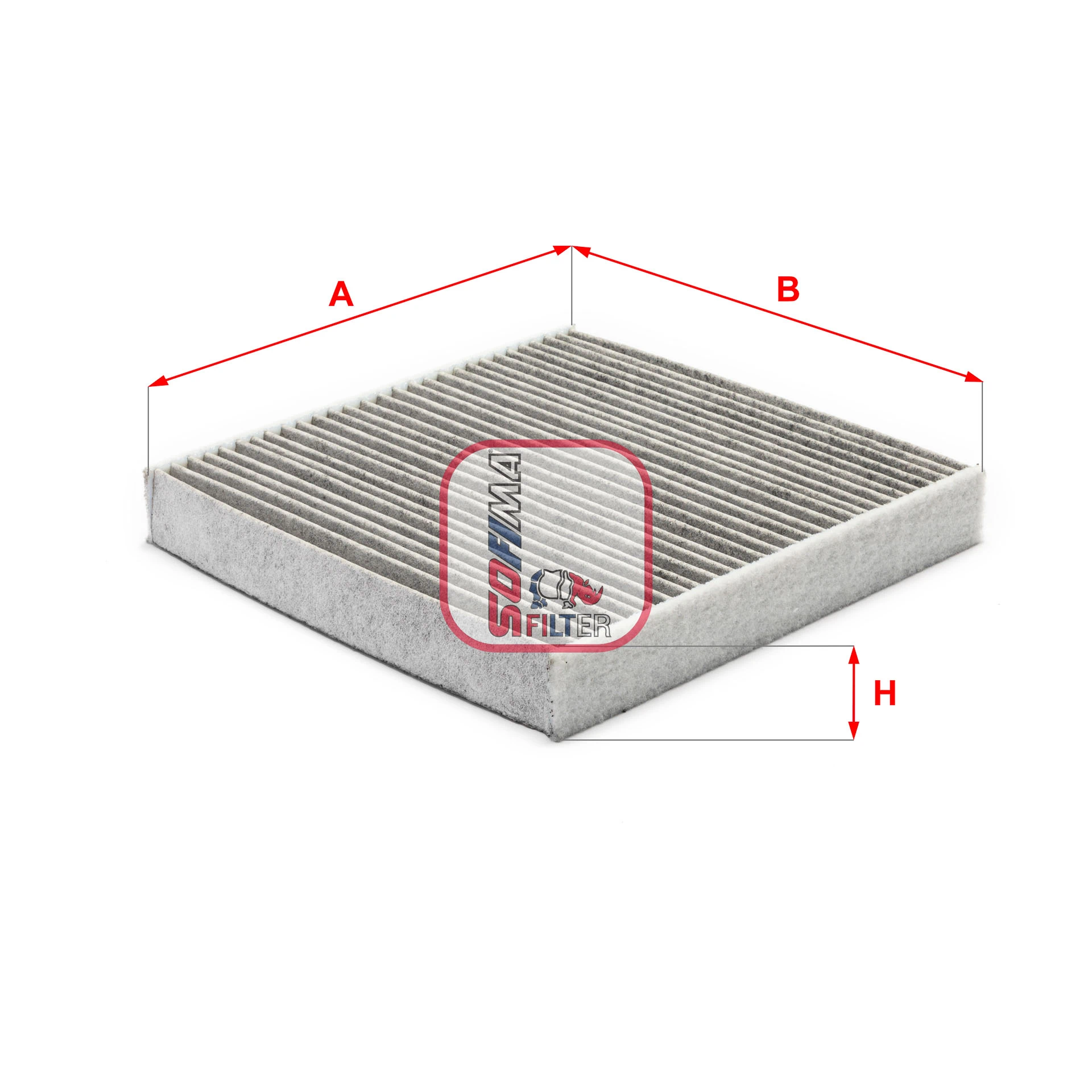 Filtre, air de l'habitacle SOFIMA S 4122 CA