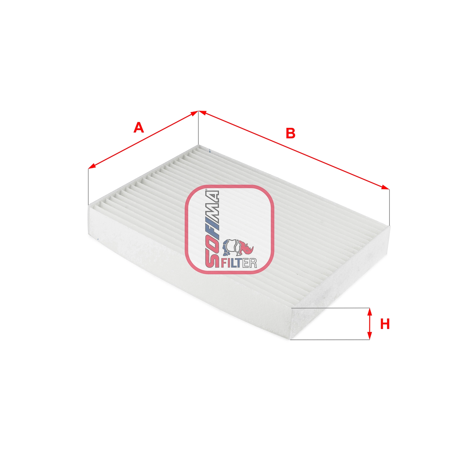 Filtre, air de l'habitacle SOFIMA S 3293 C