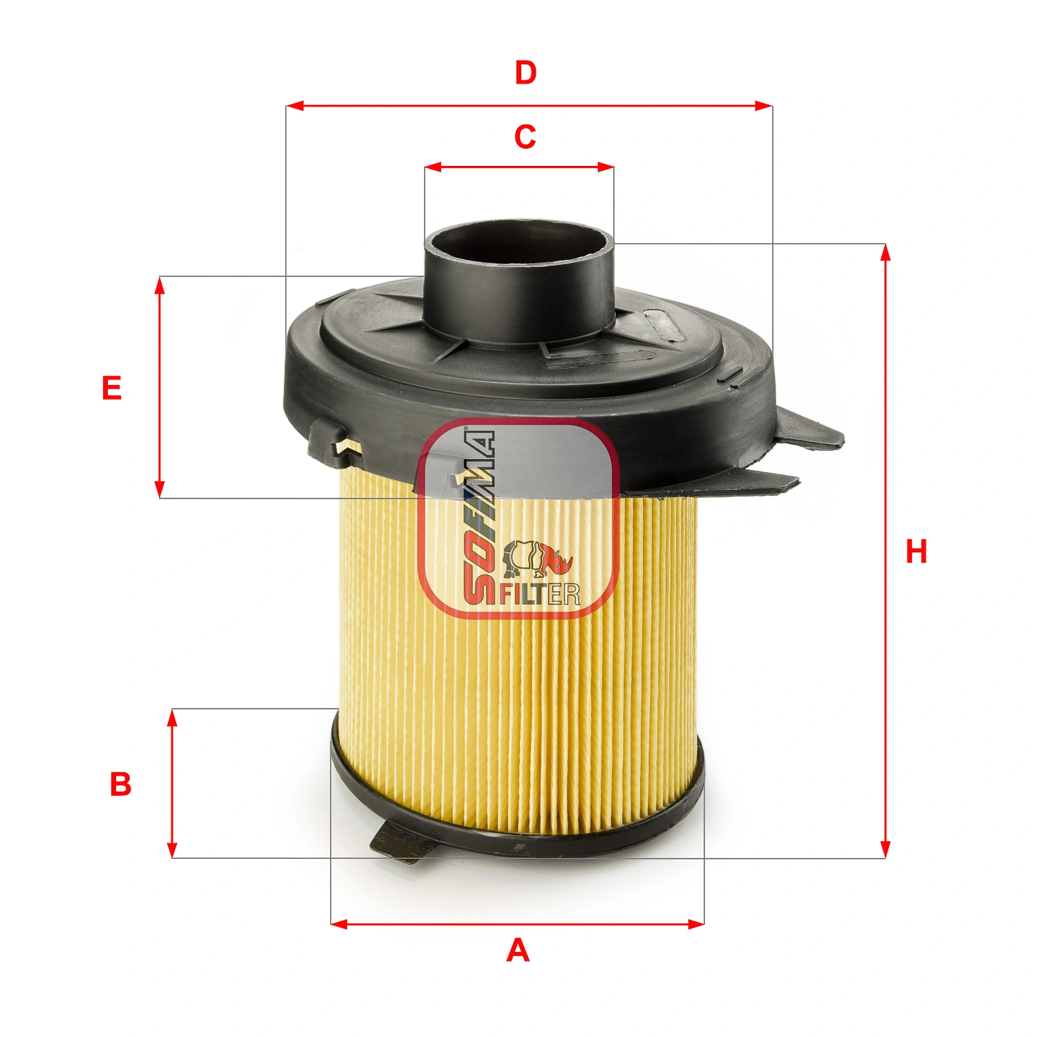 Filtre à air SOFIMA S 4580 A