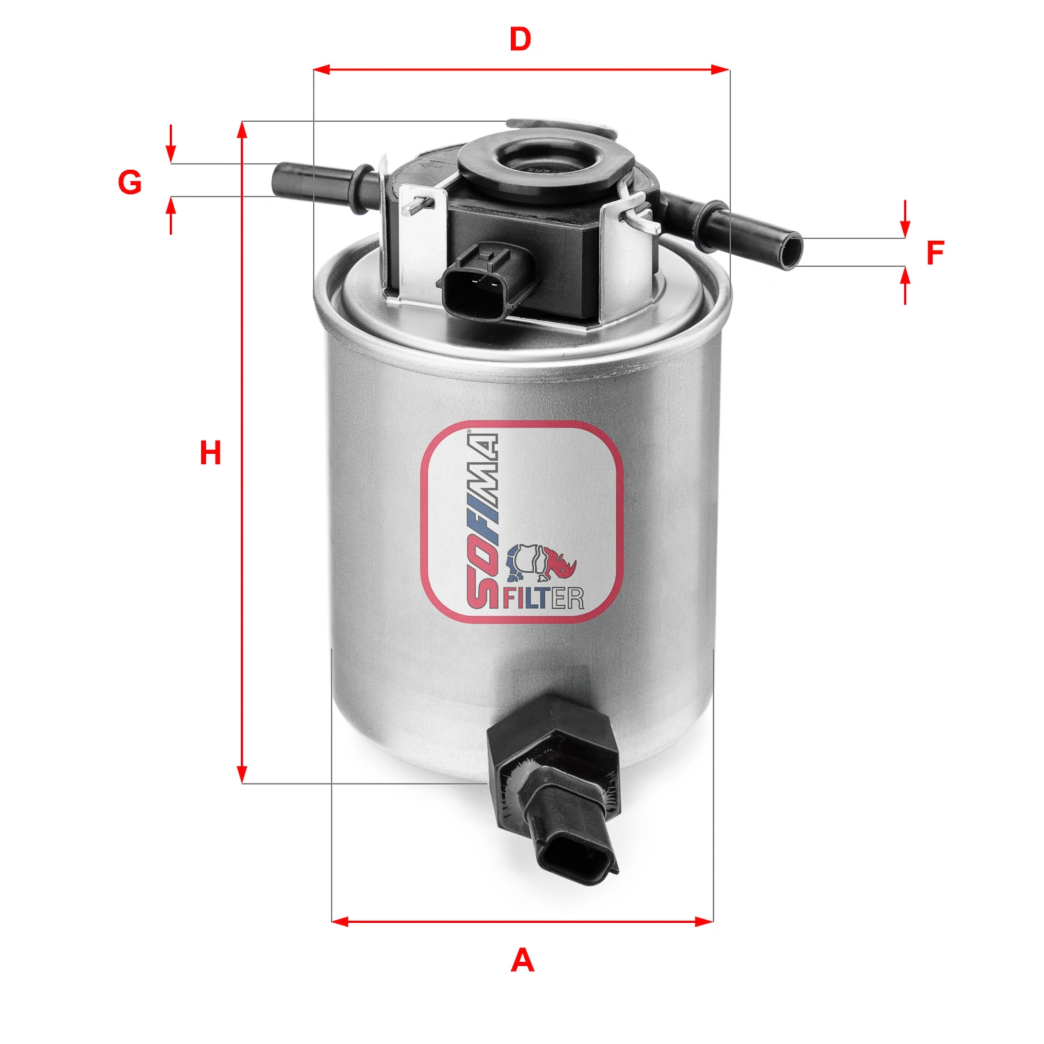 Filtre à carburant SOFIMA S 4020 NR
