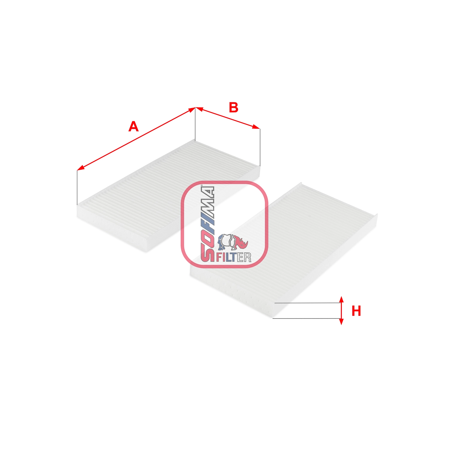 Filtre, air de l'habitacle SOFIMA S 3259 C