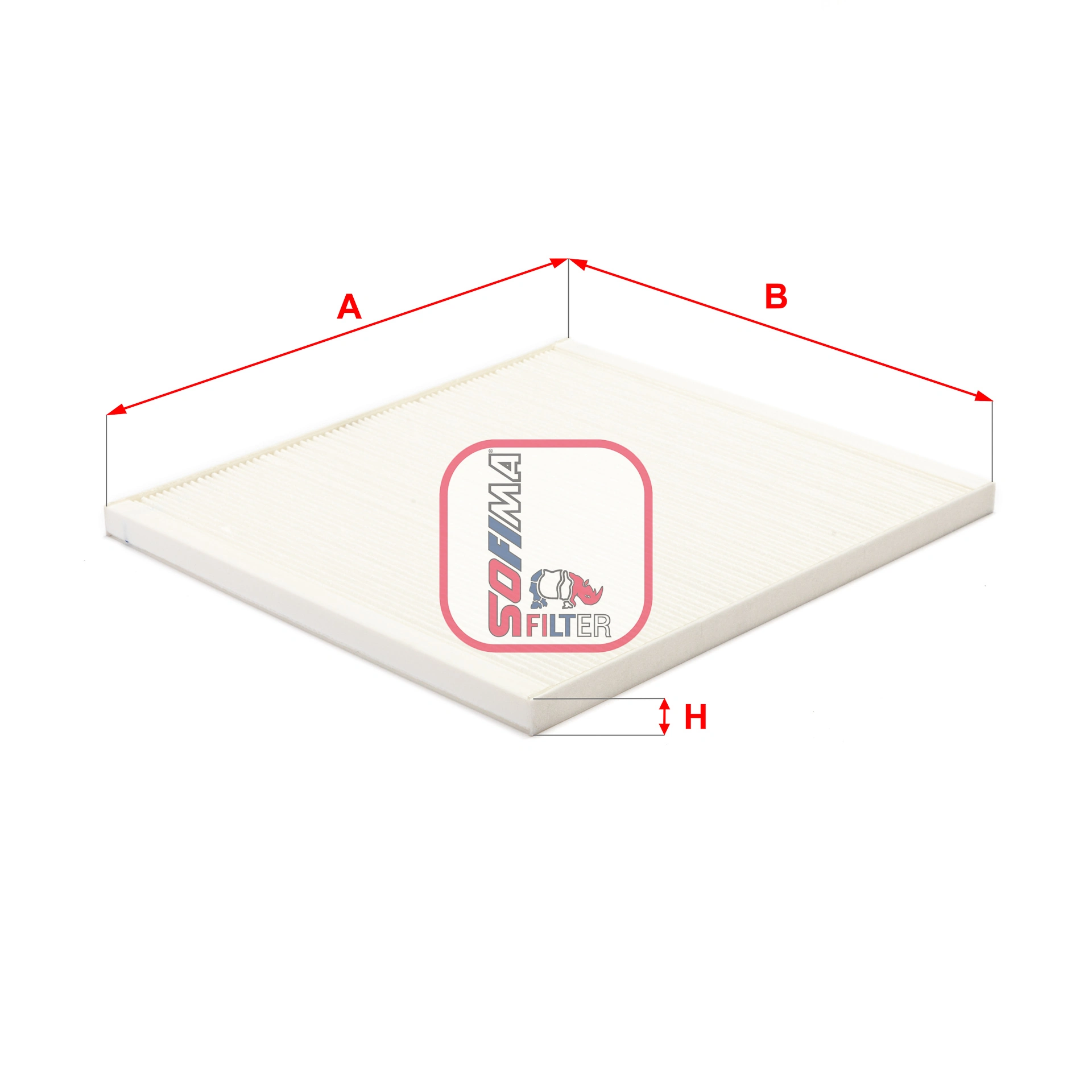 Filtre, air de l'habitacle SOFIMA S 3074 C