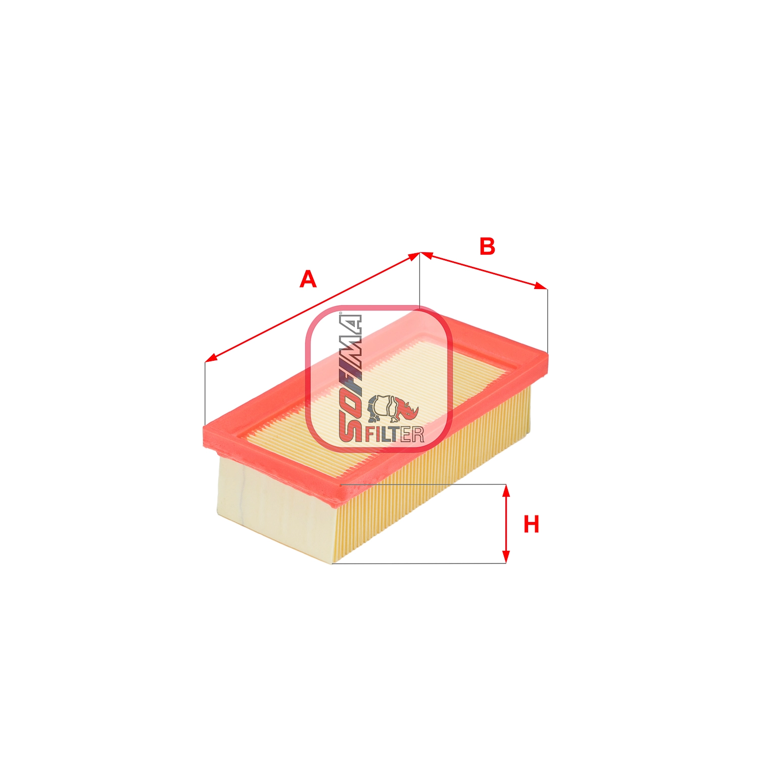 Filtre à air SOFIMA S 1780 A
