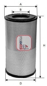 Filtre à air SOFIMA S 7421 A