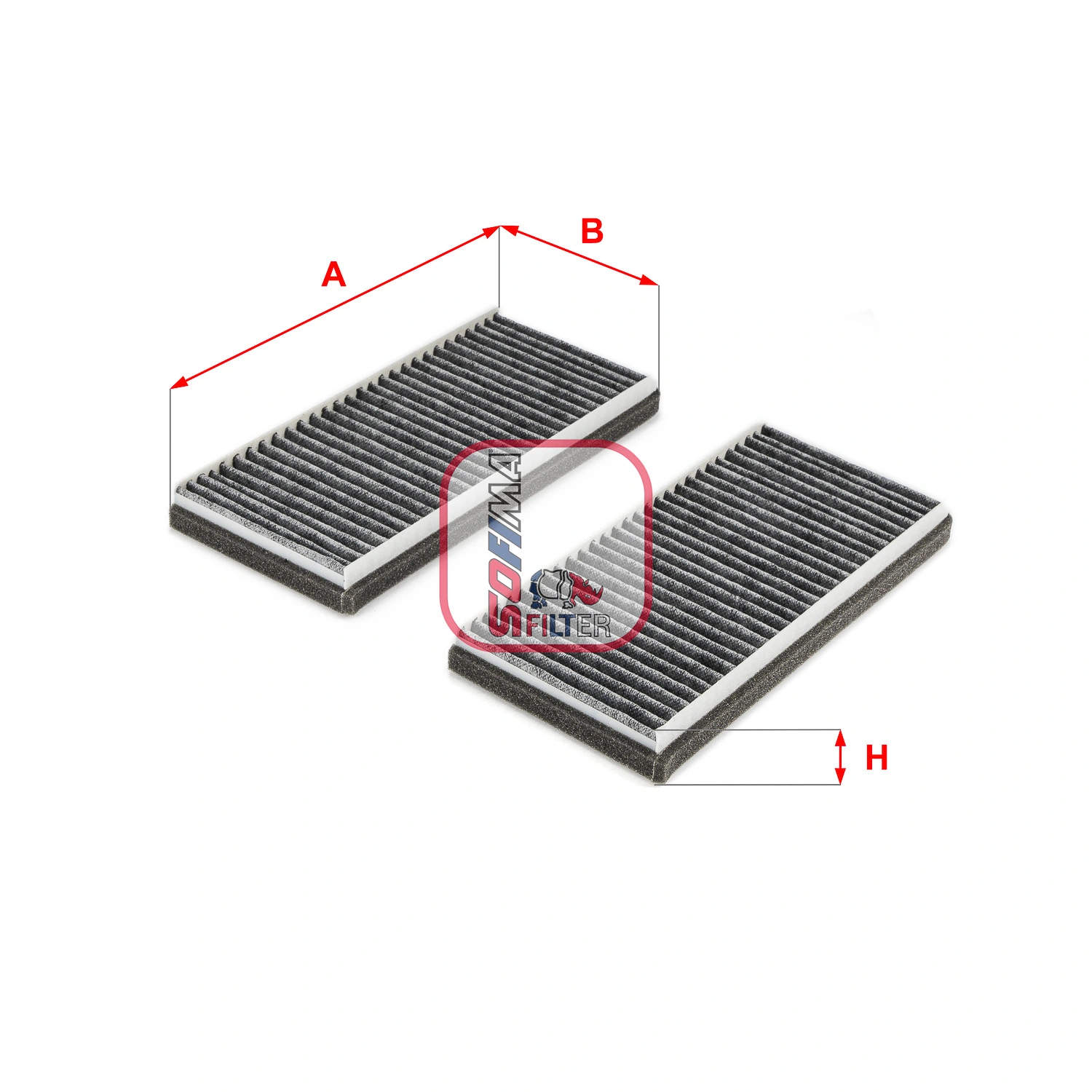 Filtre, air de l'habitacle SOFIMA S 4283 CA