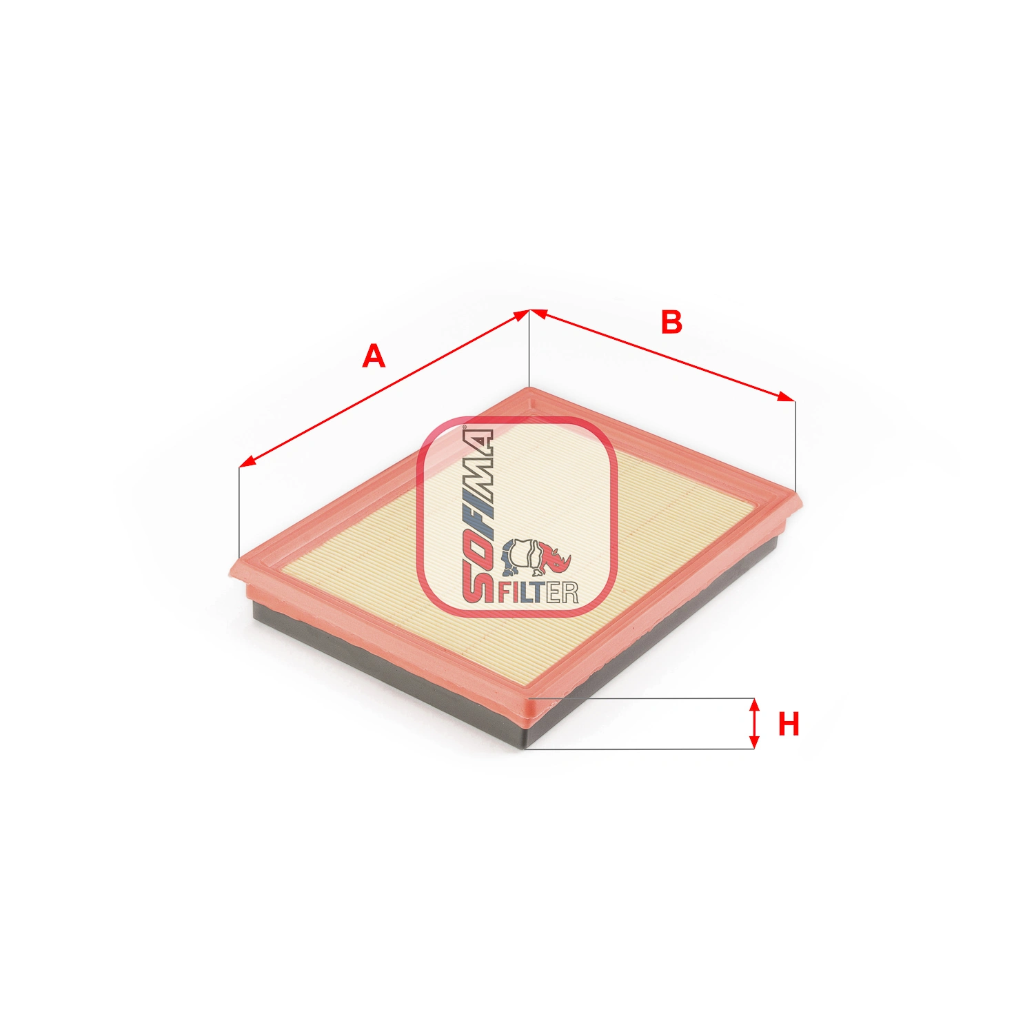 Filtre à air SOFIMA S 3481 A