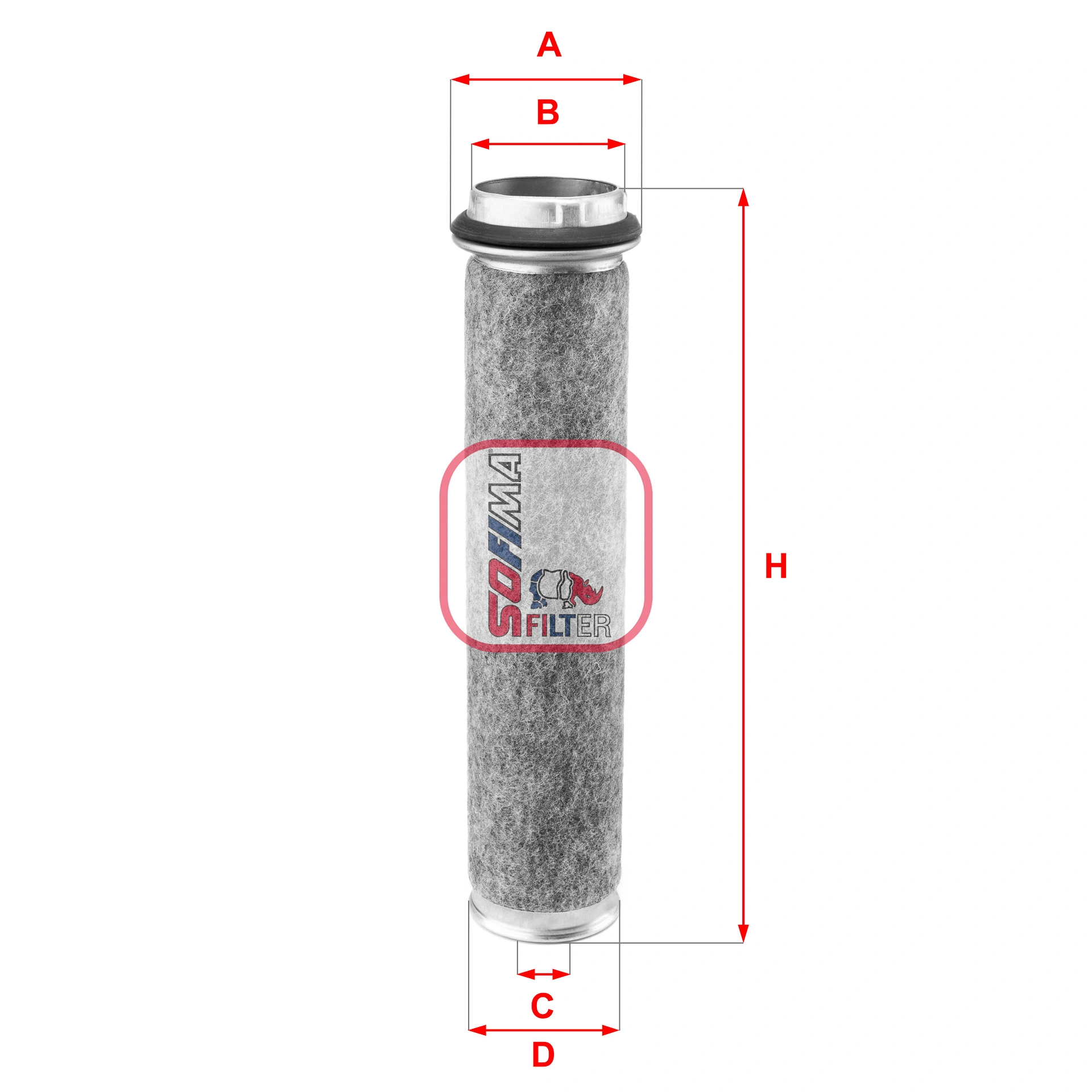 Filtre à air SOFIMA S 7165 A