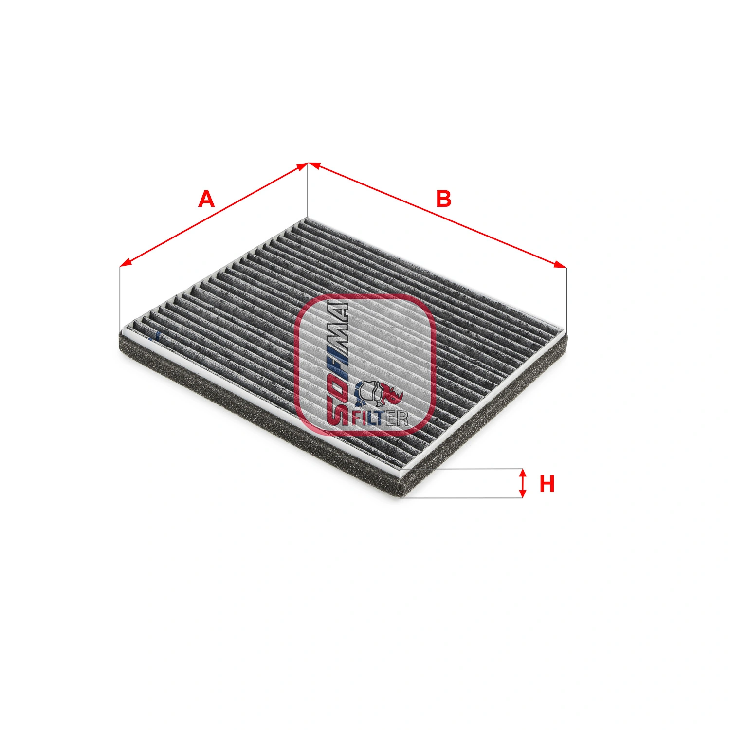 Filtre, air de l'habitacle SOFIMA S 4264 CA