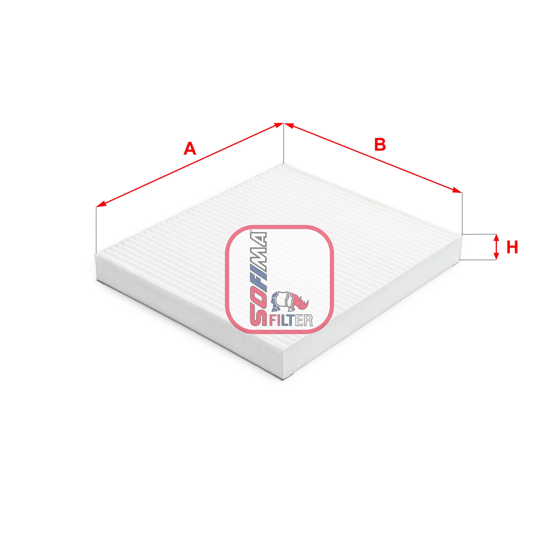 Filtre, air de l'habitacle SOFIMA S 3386 C