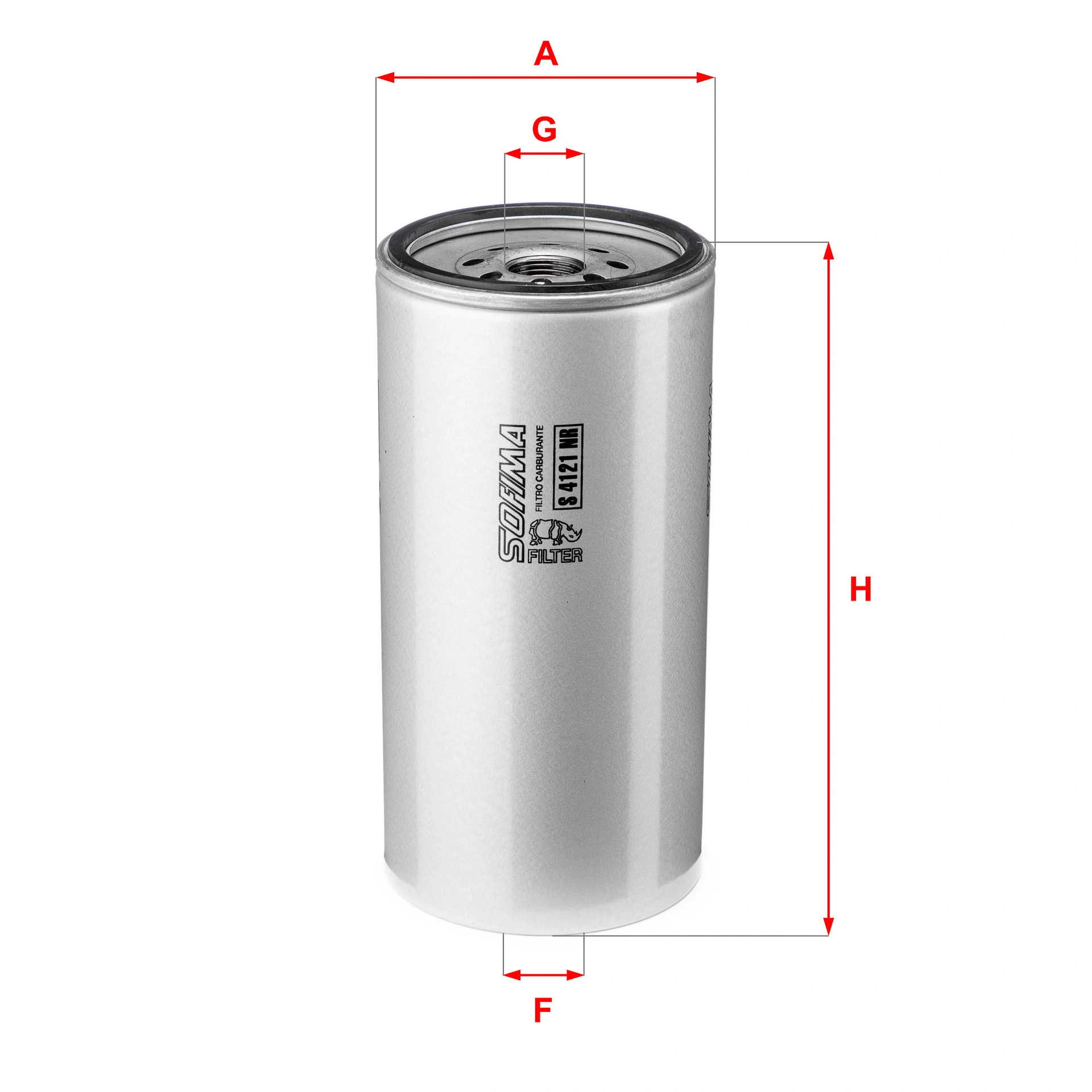 Filtre à carburant SOFIMA S 4121 NR