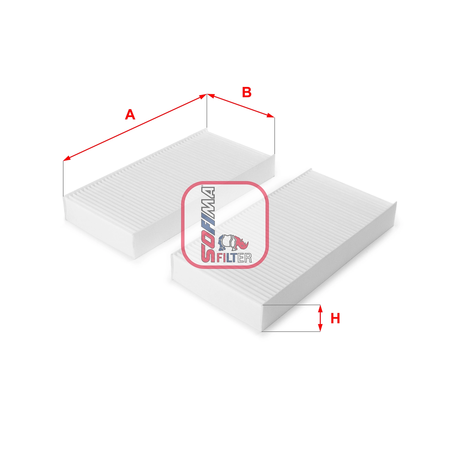 Filtre, air de l'habitacle SOFIMA S 3108 C