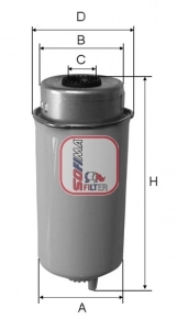 Filtre à carburant SOFIMA S 4464 NR