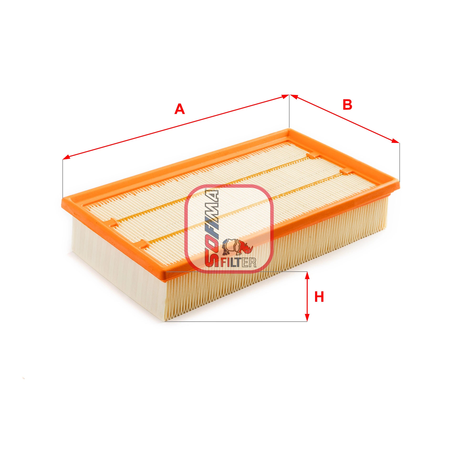 Filtre à air SOFIMA S 3A33 A