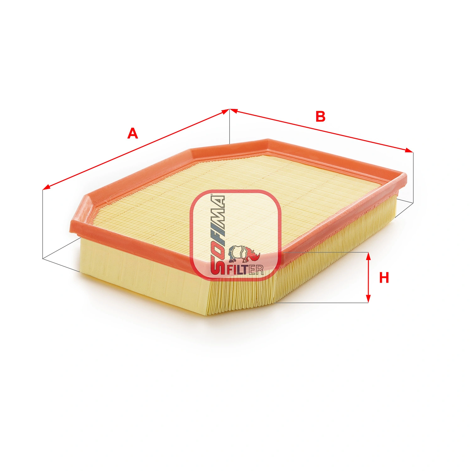Filtre à air SOFIMA S 3776 A